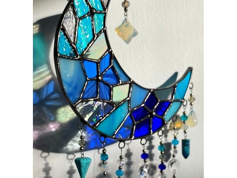 Vitral luna Chile