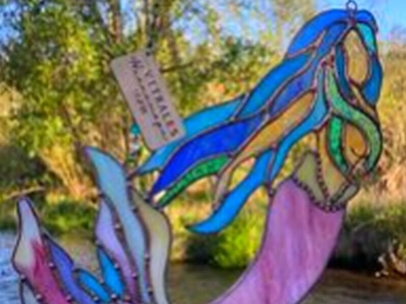 Vitral sirena Chile