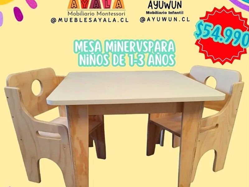 Mesas Niños Chile