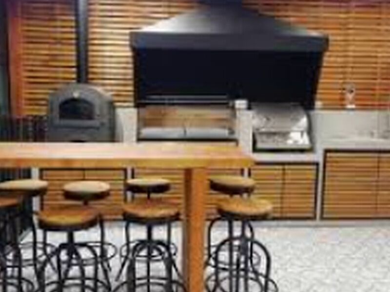 cocina exterior Chile 