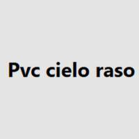 SRO Pvc cielo raso