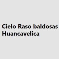 Cielo Raso baldosas Huancavelica