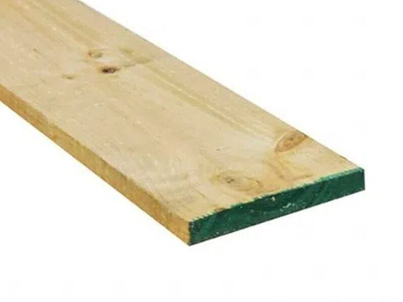 PINO DIMENSIONADO VERDE 1" X 5" 3,2 MT CHILE 