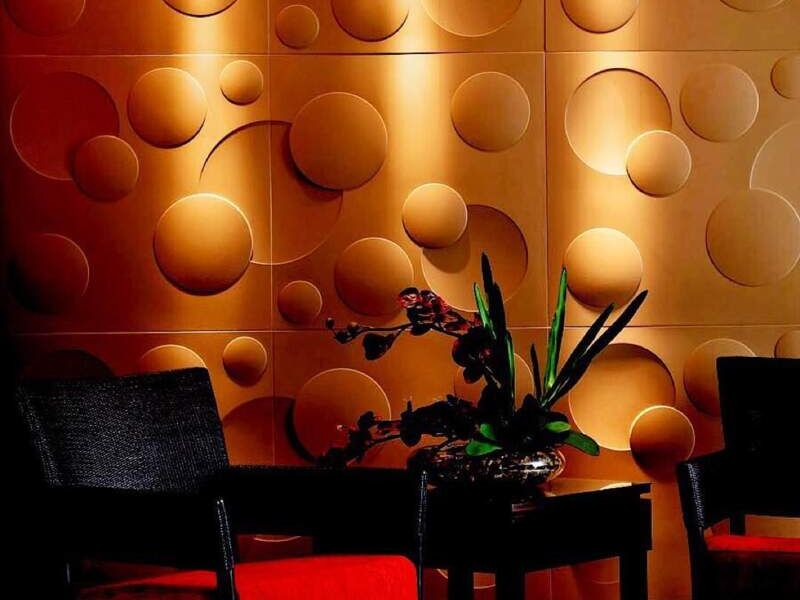 Pared 3D diseño moderno Chile