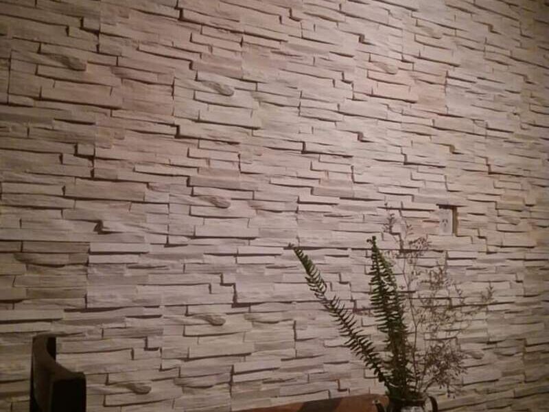 Pared con piedra natural Chile