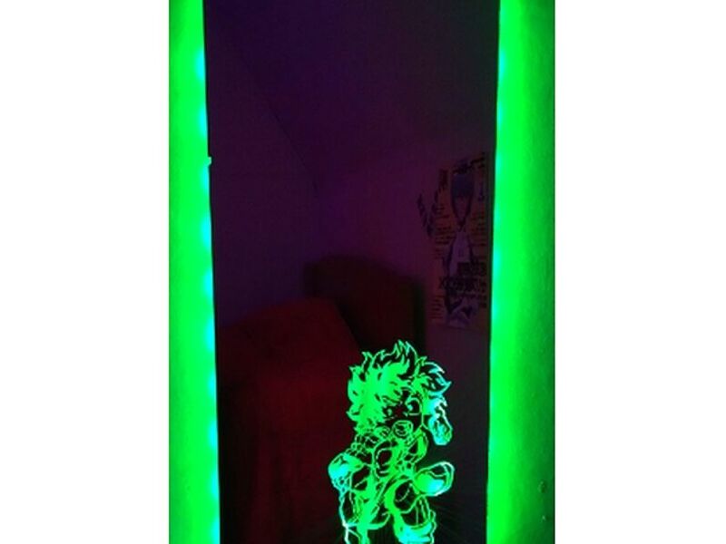 Espejo tallado con luz Led Chile 