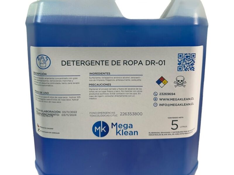 Detergente ropa Chile 