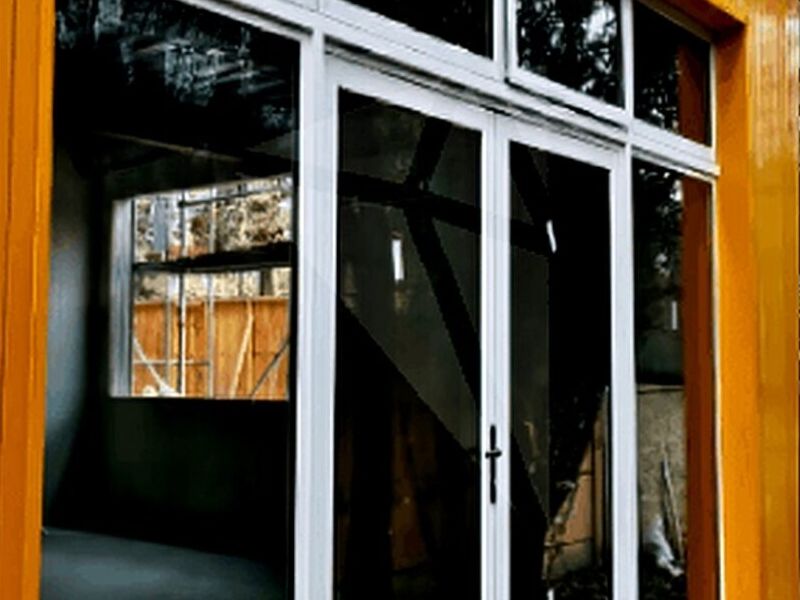 Ventana Aluminio gris Chile