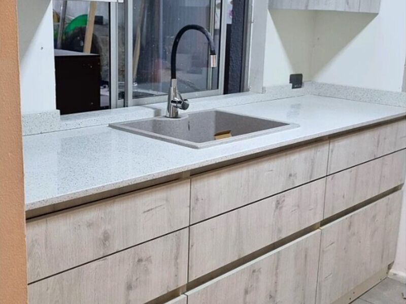 cocina melamina color  toscana Buin