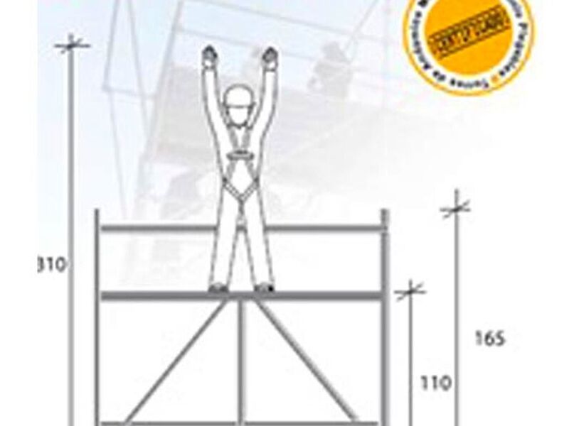 ANDAMIO ALUMINIO BASICO 3,10M (CLASSIC READY)