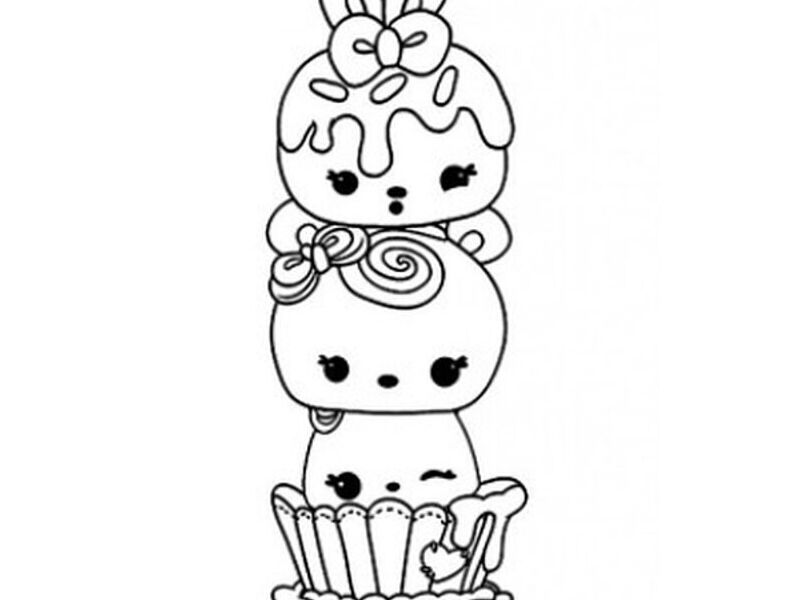 Sticker vinilo dulces kawai Chile