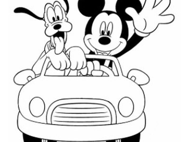 Sticker vinilo mickey auto Chile