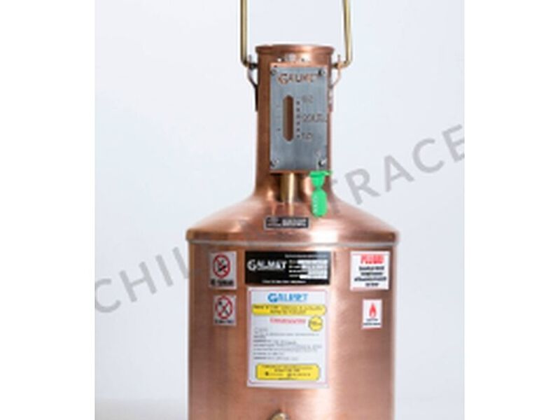 Matraz de calibracion 20 lts Cobre