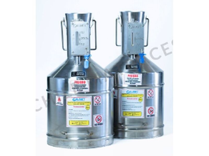 Matraz de calibracion 20lts inoxidable