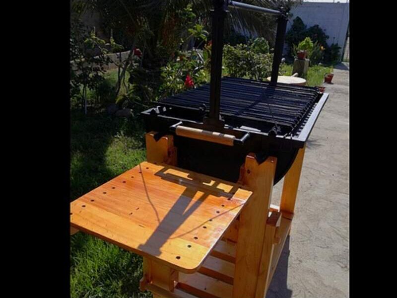Mueble para exterior de parrilla Chile