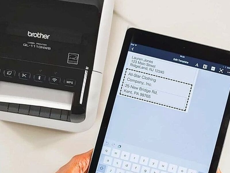 Impresora de Etiquetas Brother QL-1110NWB