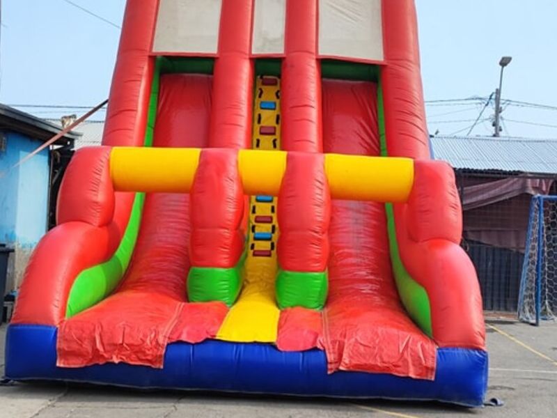 Inflable resbaladera doble Chile