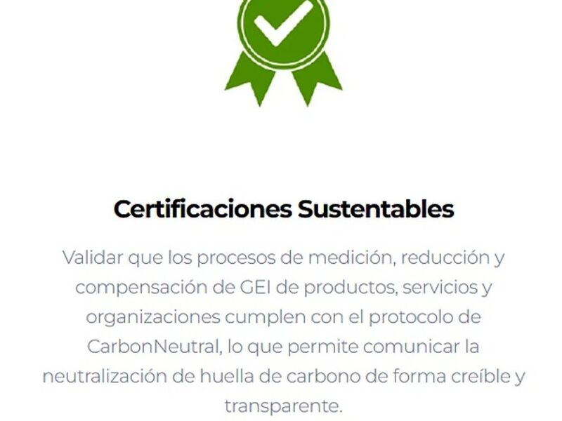 Certificaciones Sustentables