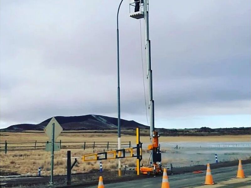 Instalación Alumbrado público Chile