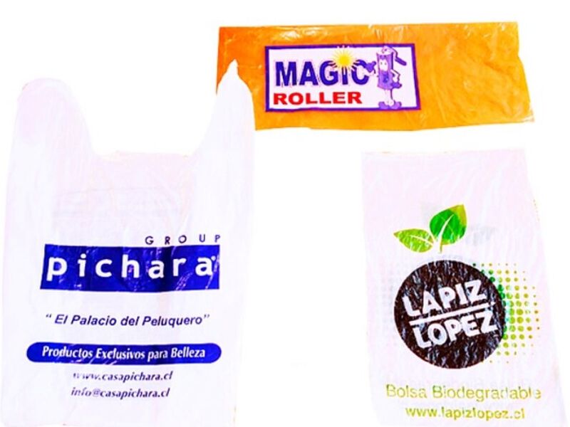 Bolsas Plásticas Camiseta Con Impresion