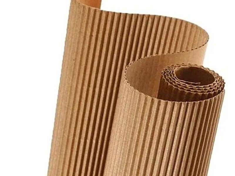 Cartón corrugado 60 cm x 1 metro