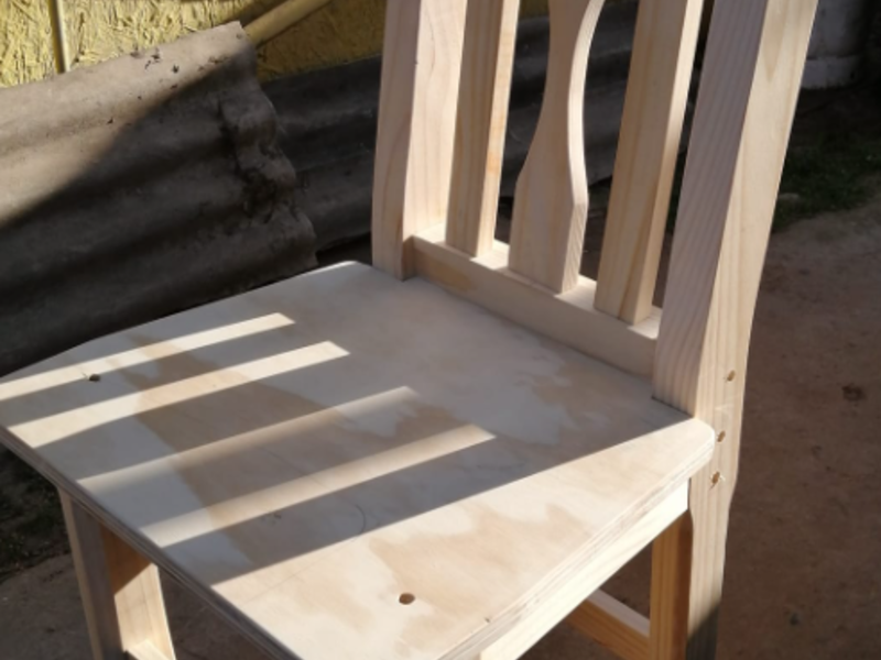 silla madera Chile