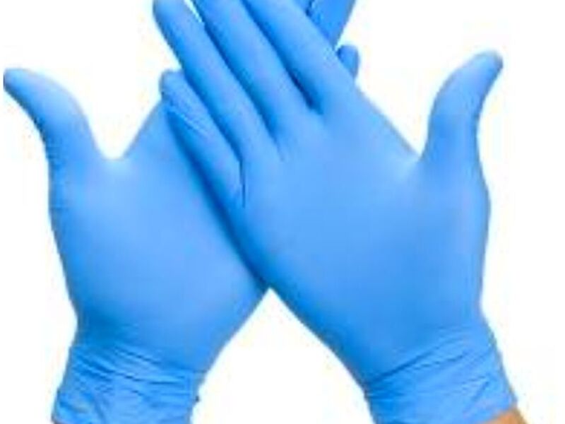 Guante nitrilo azul (100 un)