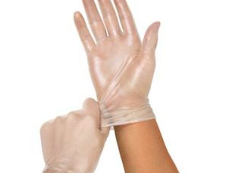 Paquete de 100 guantes de vinilo Chile