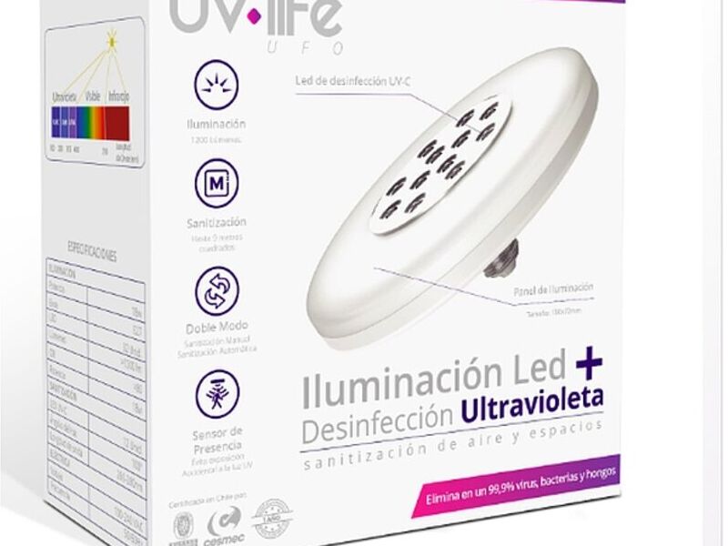 Ampolleta sanitizadora Led 250mm Chile