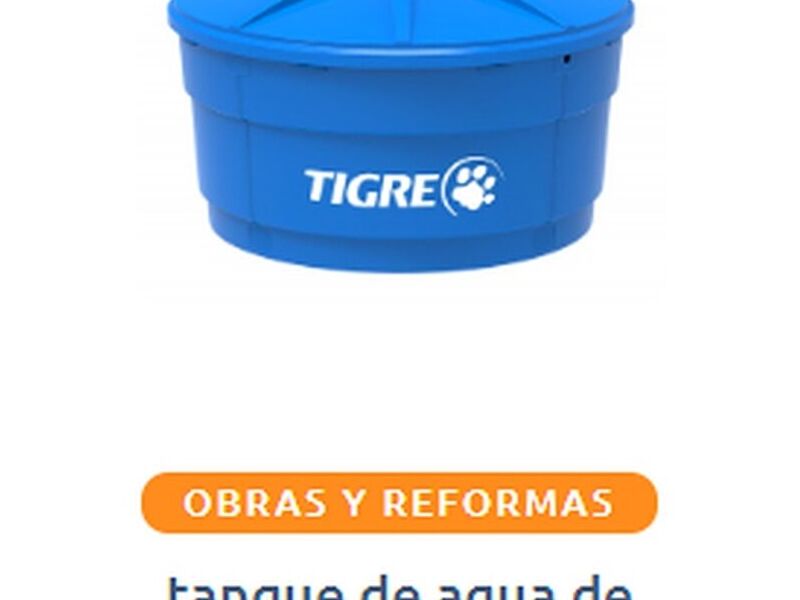tanque de agua de 1500 litros