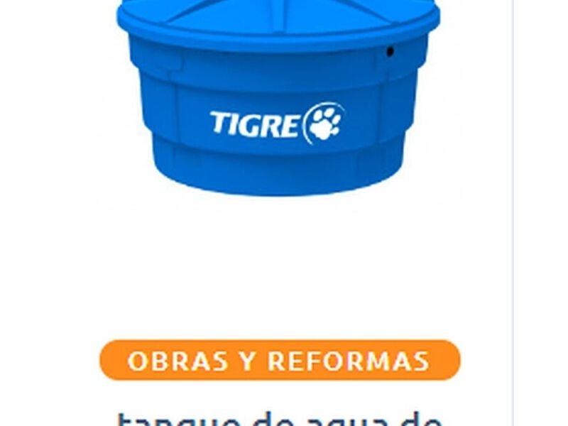 tanque de agua de 310 litros