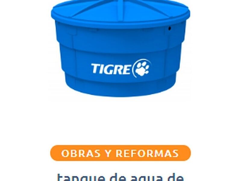 tanque de agua de 750 litros