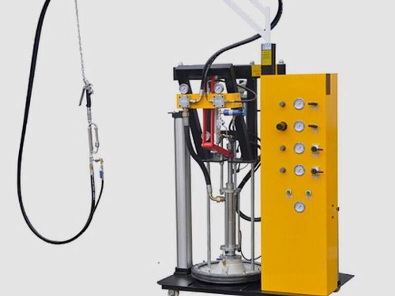 Maquina selladora bicomponente