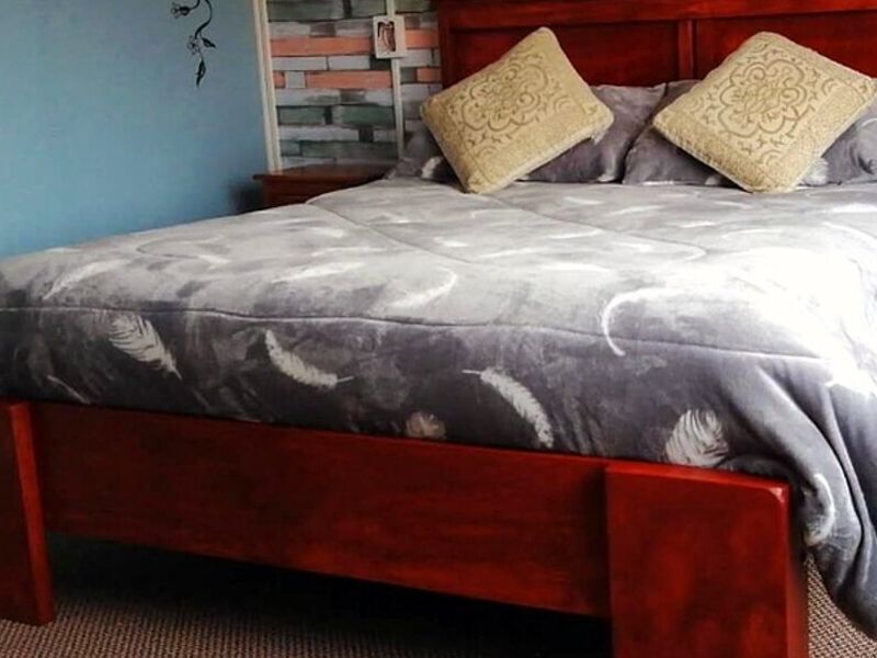 Cama de 2 Plazas de Madera de Pino CHILE 