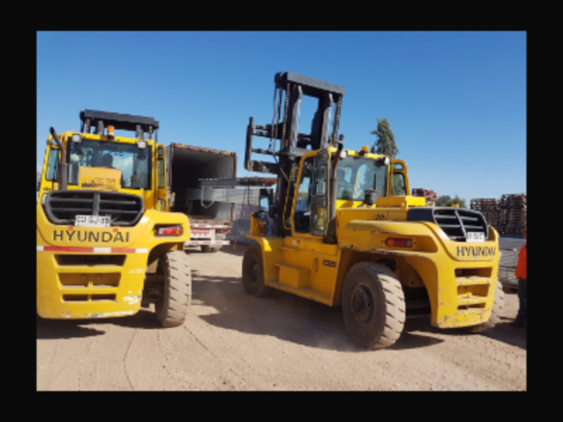 Gruas horquillas con operador Chile