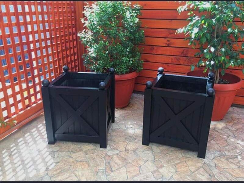 Macetero para exterior