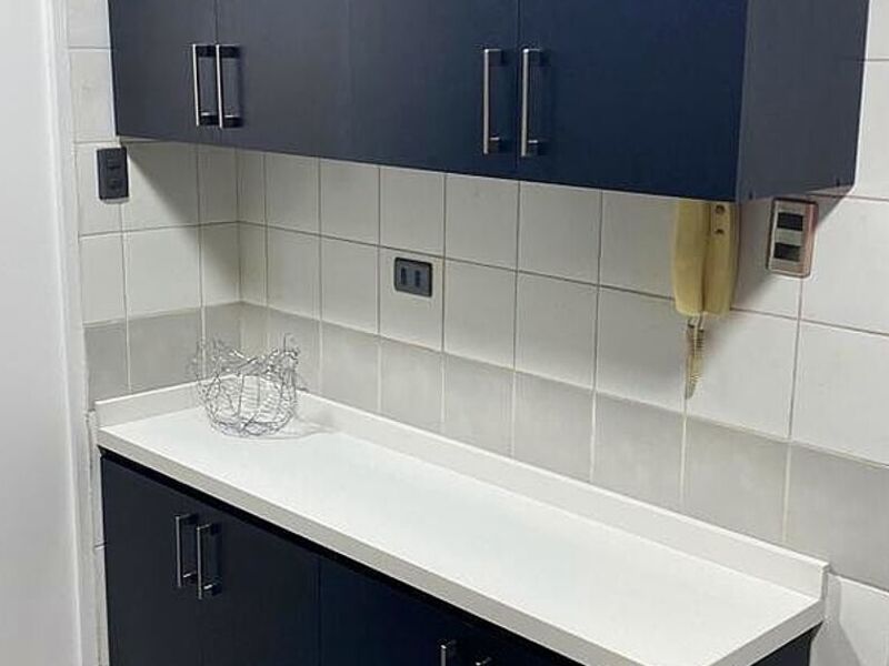 cubierta cocina cuarzo blanco marfil Santiago