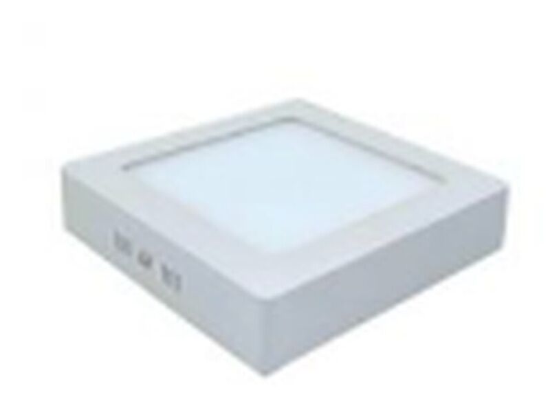 Panel LED sobrepuesto cuadrado 6W