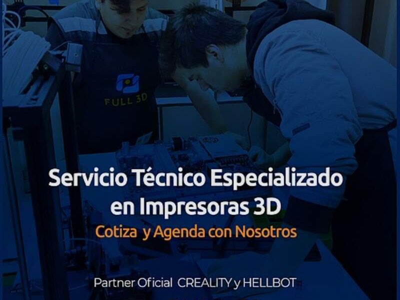 Servicio Técnico de impresoras 3D