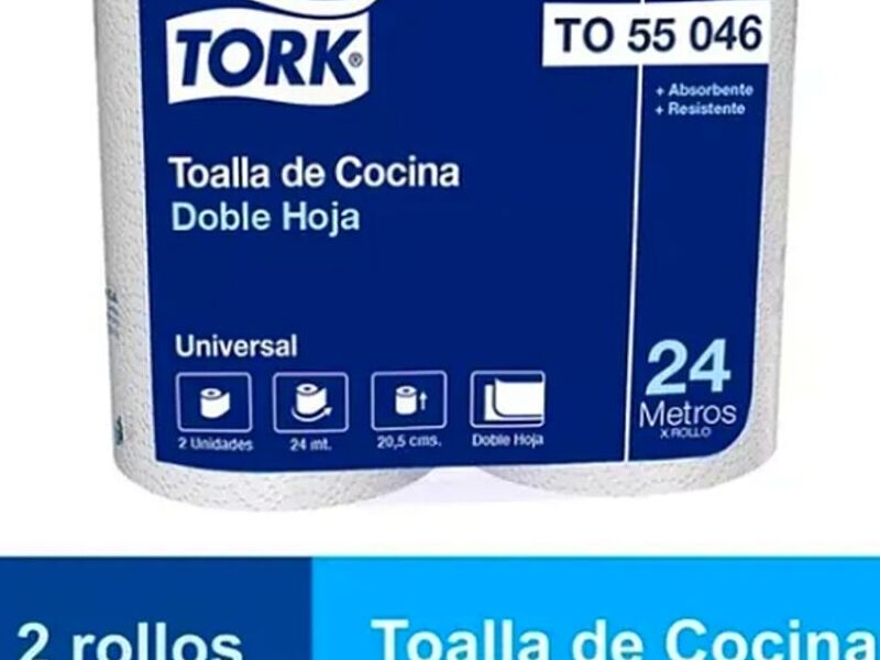 Toalla de papel Tork 24mt x 2un