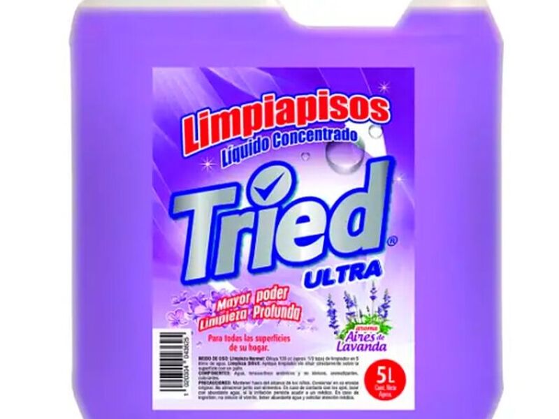 Mantenedor de piso 5 litros Tried ultra