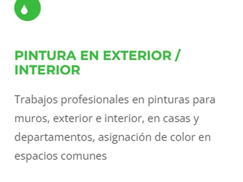 Pintura en interior Chile