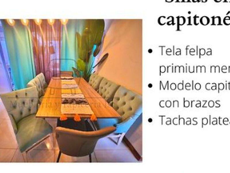 Sillas en capitoné Chile