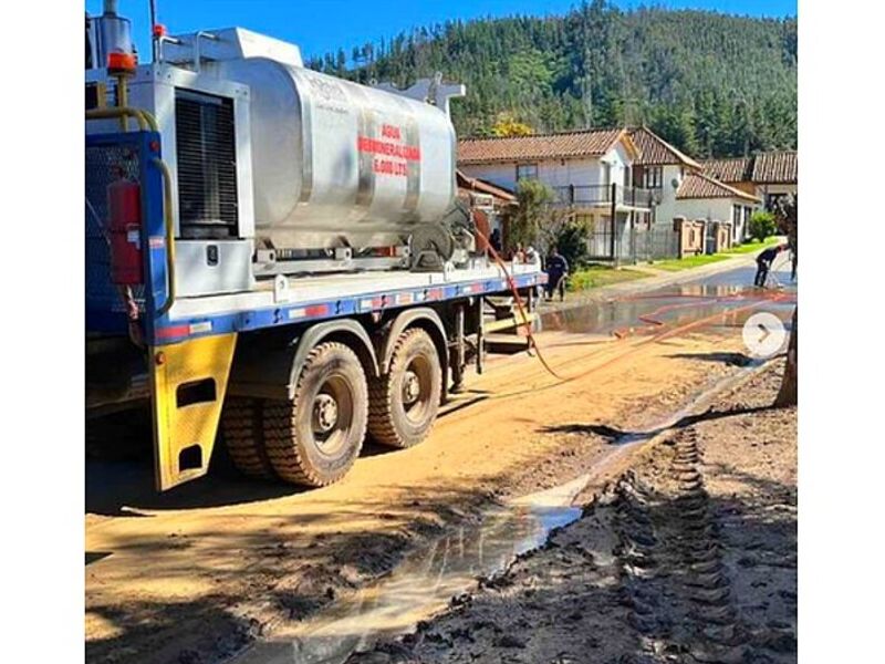 Lavado de calles Chile