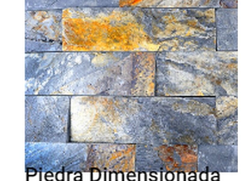 Piedra Dimensionada Azul Chile