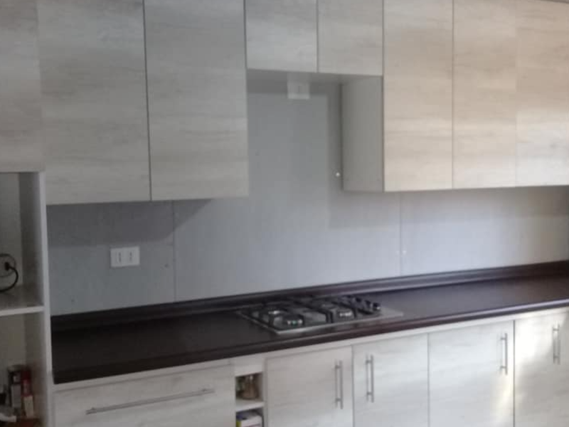 mueble cocina madera blanca Chile