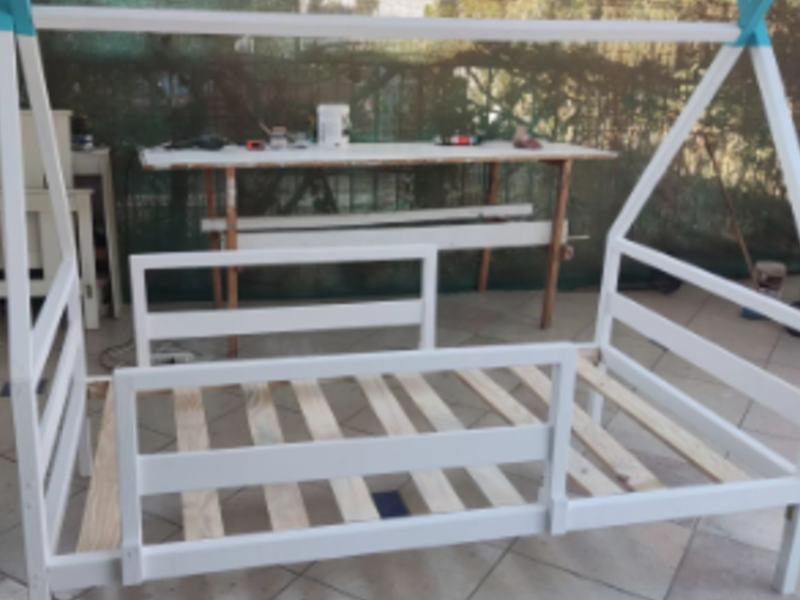 cama bebé blanco Chile