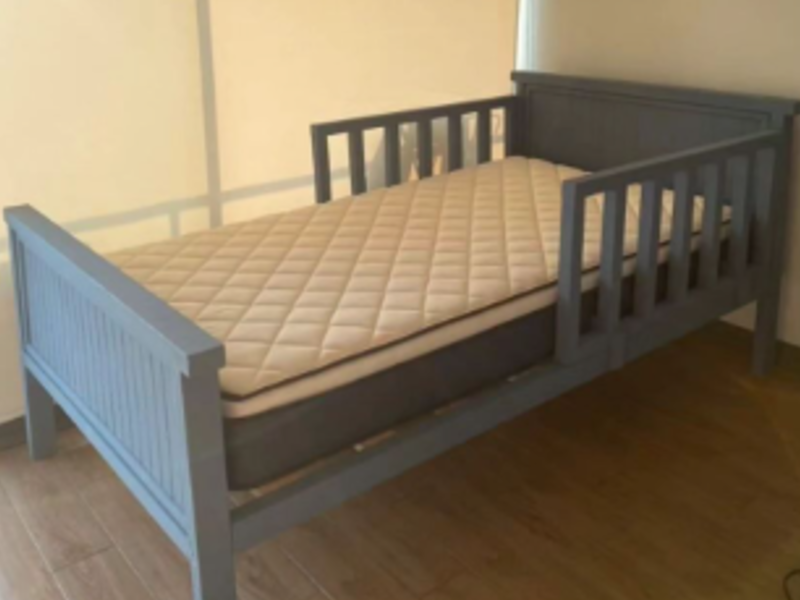 cama bebé clásico blanco Chile