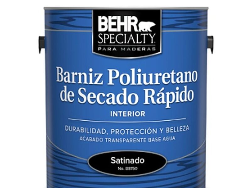 BARNIZ POLIURETANO DE SECADO RÁPIDO MADERA
