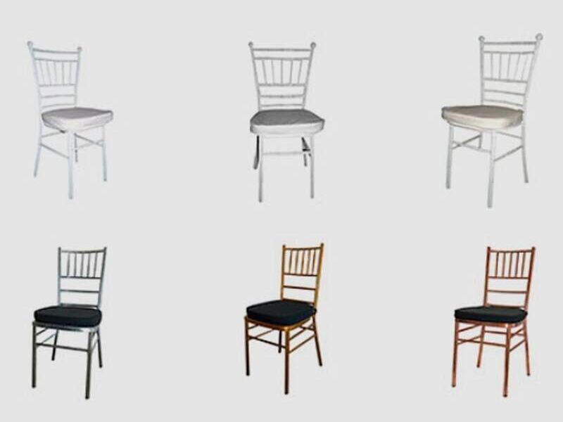 Sillas elegantes estilo Chivari